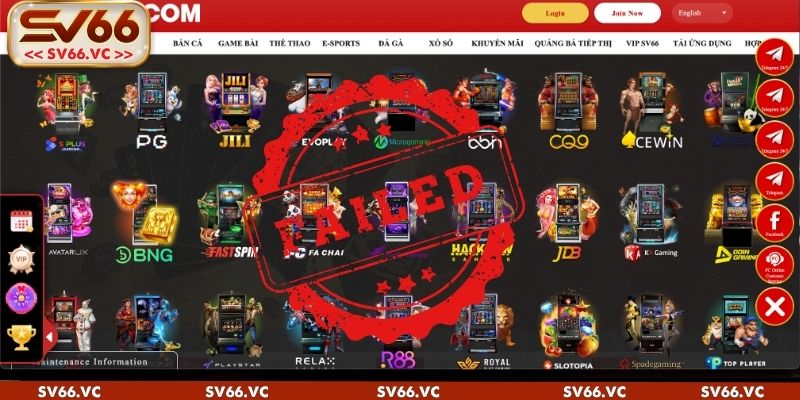 Bỏ túi những nguyên nhân tiềm ẩn khiến cho quá trình đăng ký SV66 bị lỗi